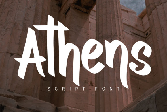 Athens: A Handwritten Font That Elevates Small Business Branding