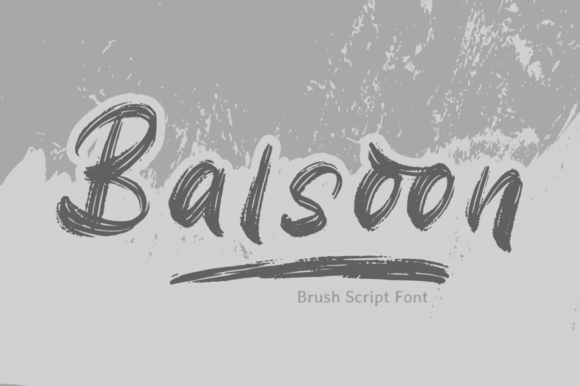 Balsoon: A Trendy Handwritten Font for Modern Web Design
