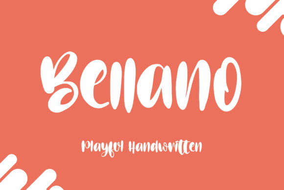 Bellano: A Delicate Paint-Brushed Script Font for Creative Projects