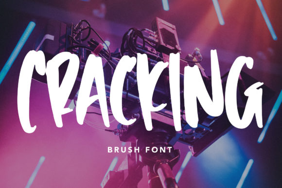 Cracking Font: Urban Style with Free Download Access