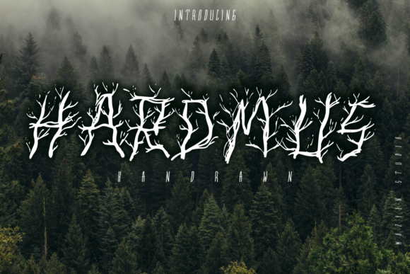 Hardmus: A Bold Display Font That Elevates Small Business Branding