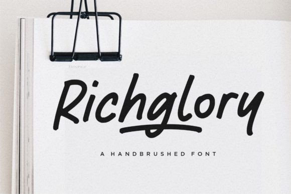 How Richglory Font Transformed My Small Business Branding