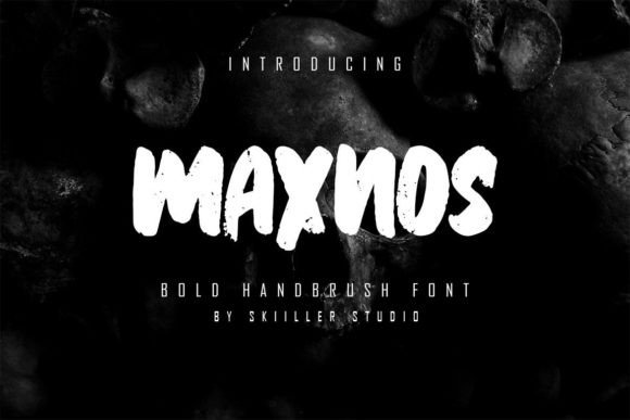 Maxnos: A Dynamic Display Font for Modern Marketing and Brand Design