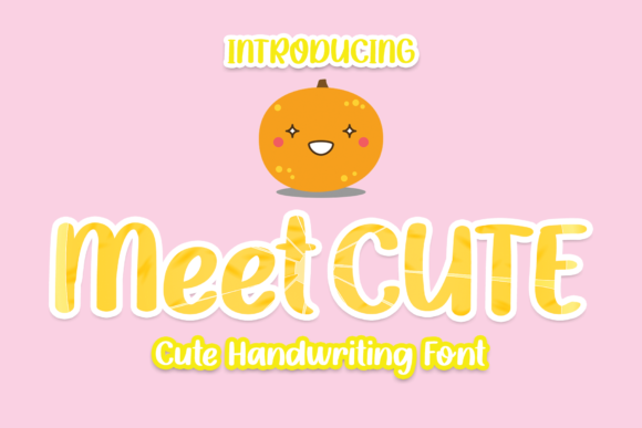 Meet Cute: A Cool Paint Brushed Handwritten Font for Modern Web Design