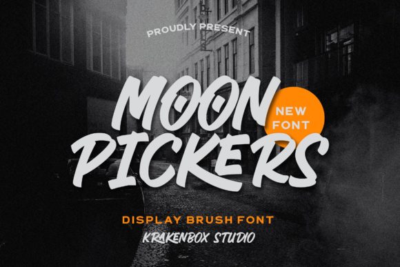 Moon Pickers Font: How a Unique Display Typeface Elevated My Small Business Branding