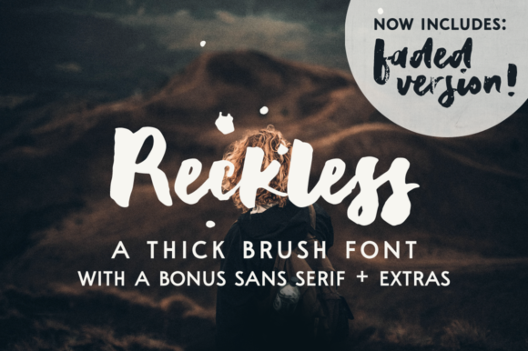 Reckless Font: Bold Script Typography for Web Design Impact
