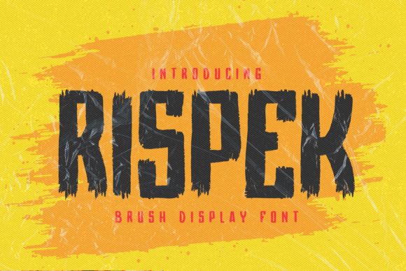 Rispek Font: Bold Display Typography for Web and Digital Design