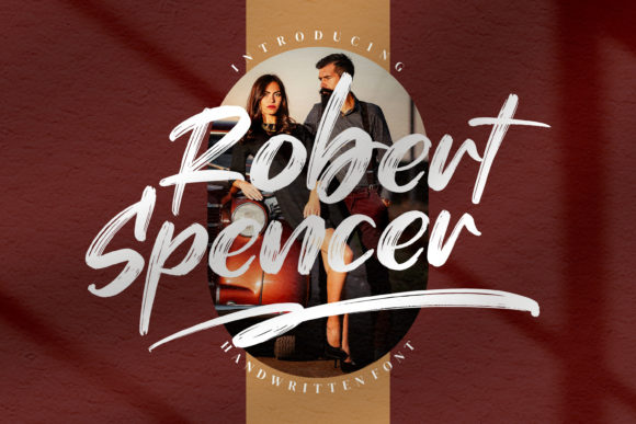 Robert Spencer: A Brushed Handwritten Font That Elevates Small Business Branding