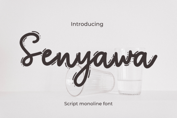 Senyawa: A Quirky Handwritten Font for Modern Marketing Design