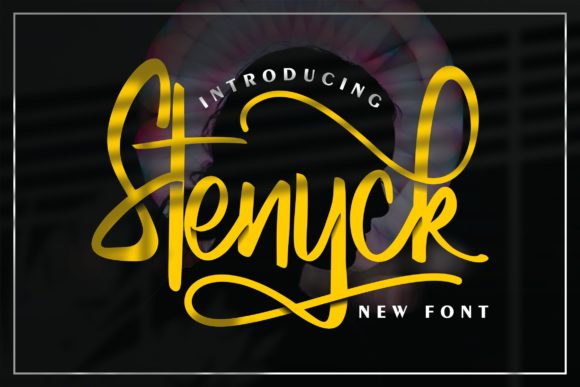 Stenyck: A Laid-Back Script Handwritten Font for Scroll-Stopping Digital Campaigns