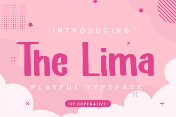 The Lima: A Brushed Display Font That Elevates Small Business Branding
