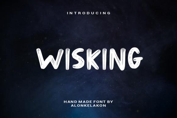 Wisking: A Cool Brushed Handwritten Font for Modern Web Design