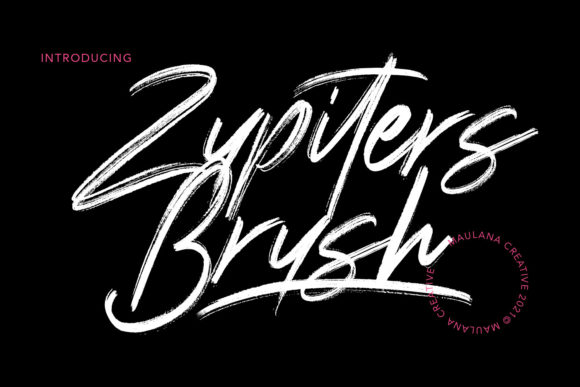 Zupiters Brush: A Flowing Script Font for Scroll-Stopping Digital Campaigns